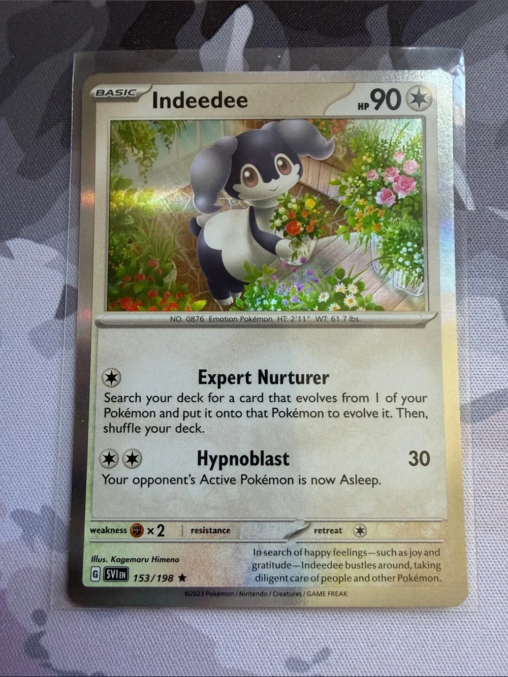 Indeedee Holo Reverse Holo Pokémon Card Mini Lot | 2 Reverse Holo Cards ✨5/$25✨